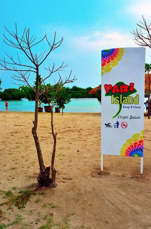 Pari Solata Seaview Homestay Syariah Kepulauan Seribu Luaran gambar